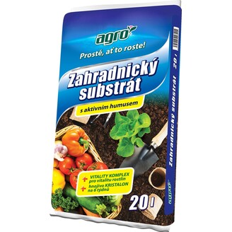 Substrát AGRO  ZAHRADNICKÝ  20 l 