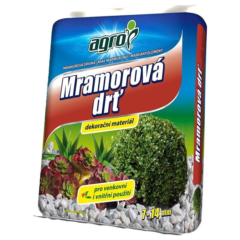 Mramorová drť   5l       /7-14 mm/