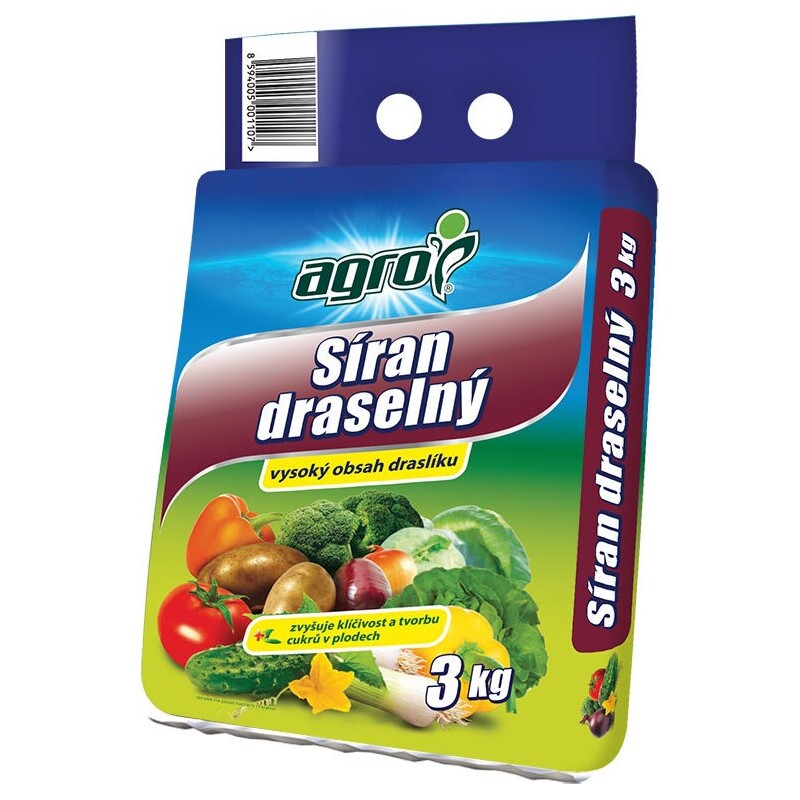 Síran draselný - 3kg