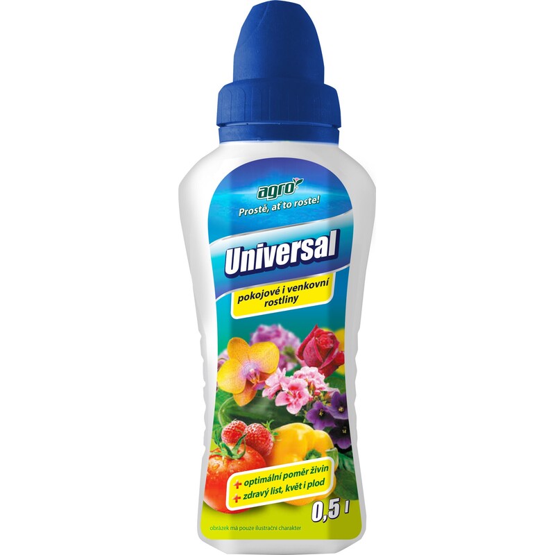 Kapalné hnojivo AGRO Univerzální 0,5l 