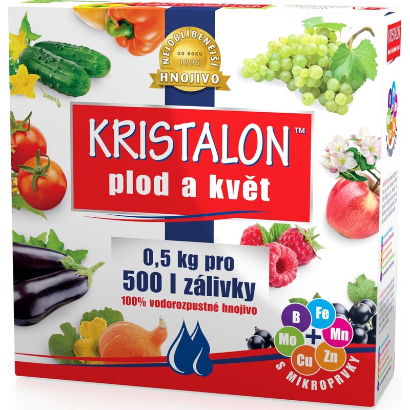 Kristalon PLOD a KVĚT -  0,5 kg