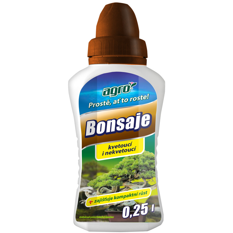 Kapalné hnojivo AGRO Bonsaje 0,25l