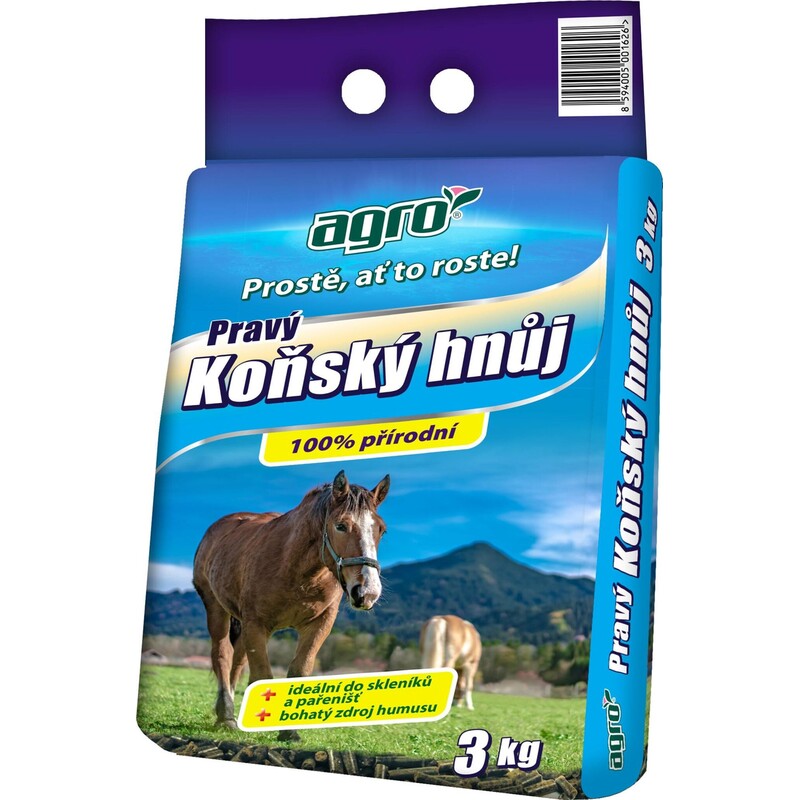 Koňský hnůj 3kg