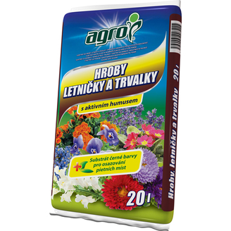 Substrát AGRO hroby 20 l