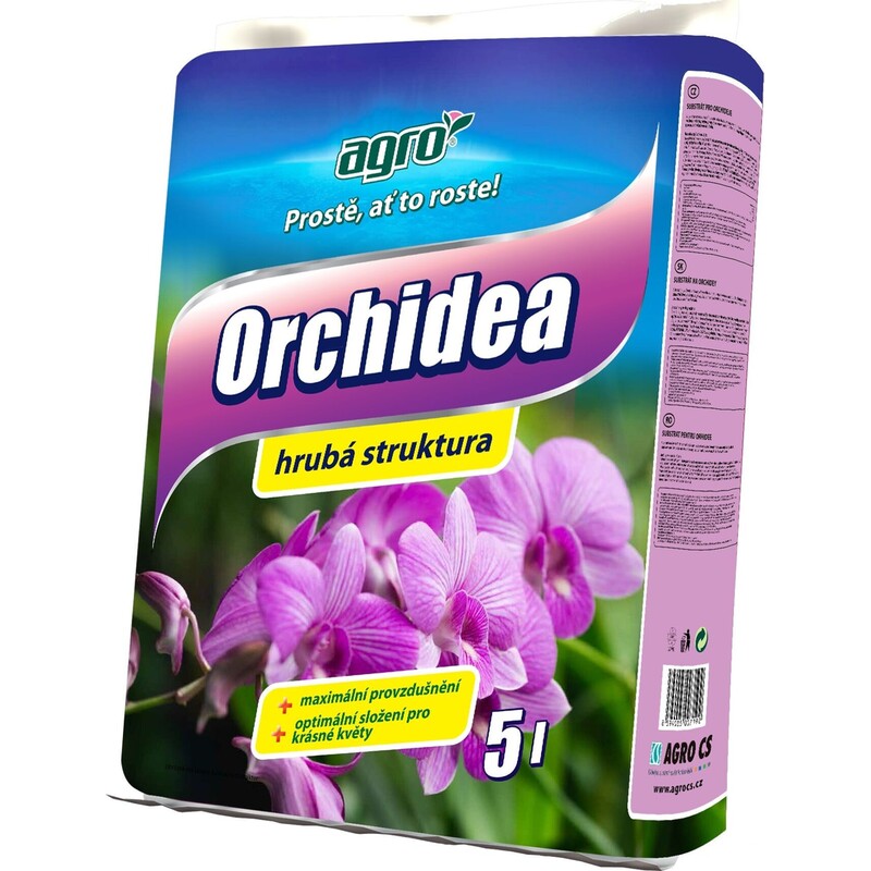Substrát AGRO orchideje  - 5 l