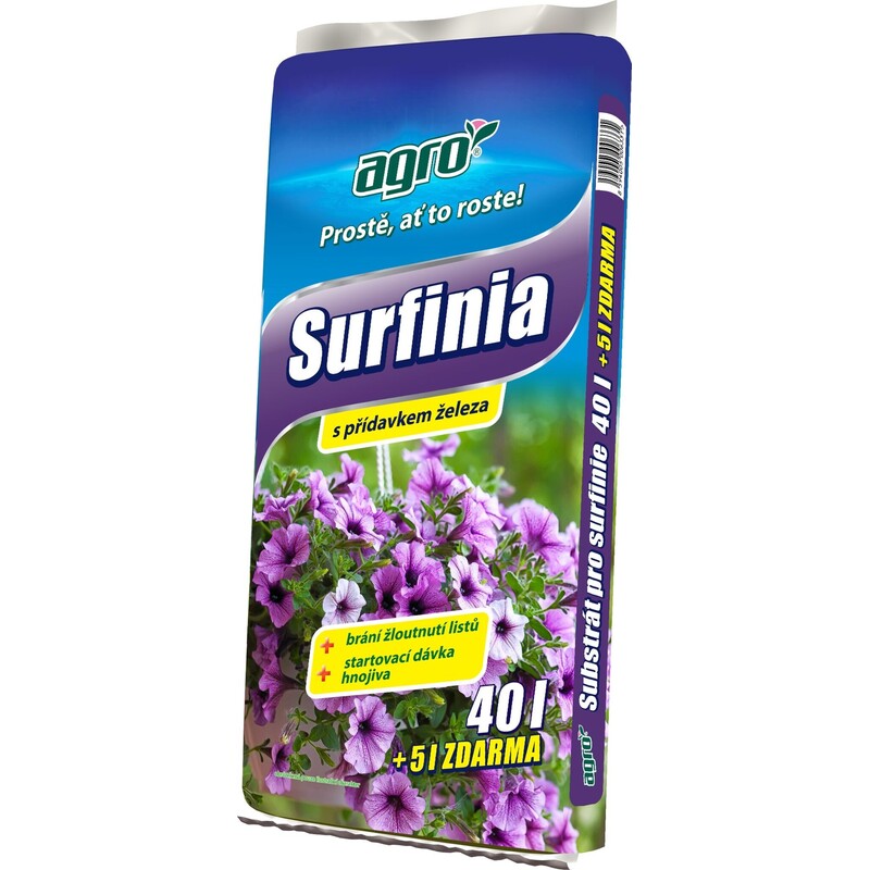 Substrát AGRO surfinie  40+5 l