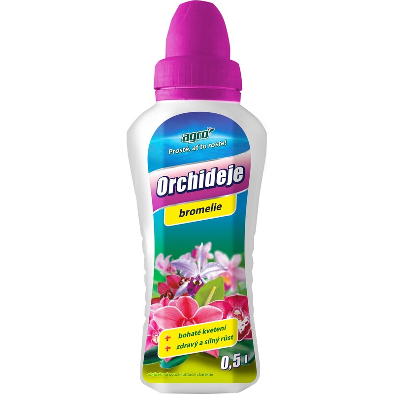 Kapalné hnojivo AGRO  Orchideje 0,5 lNEW