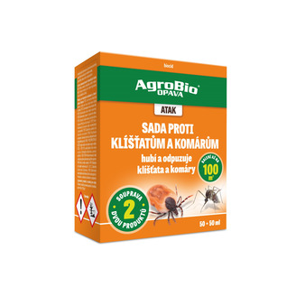 ATAK - sada proti klíšťatům -  50+50 ml