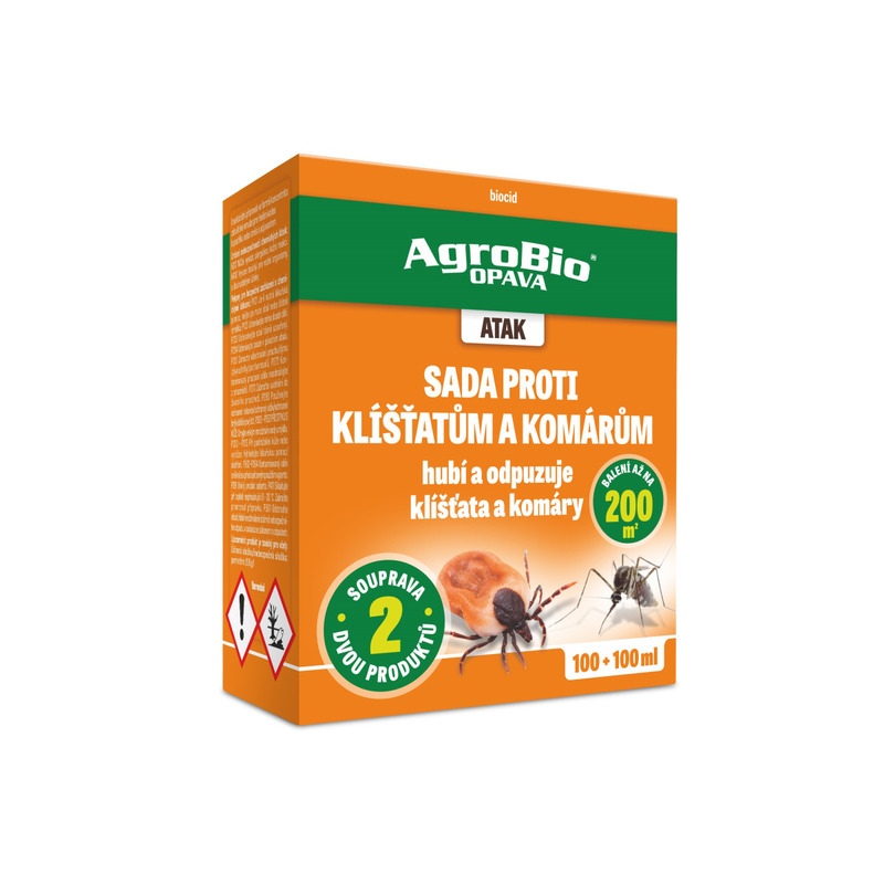 ATAK - sada proti klíšťatům - 100+100 ml