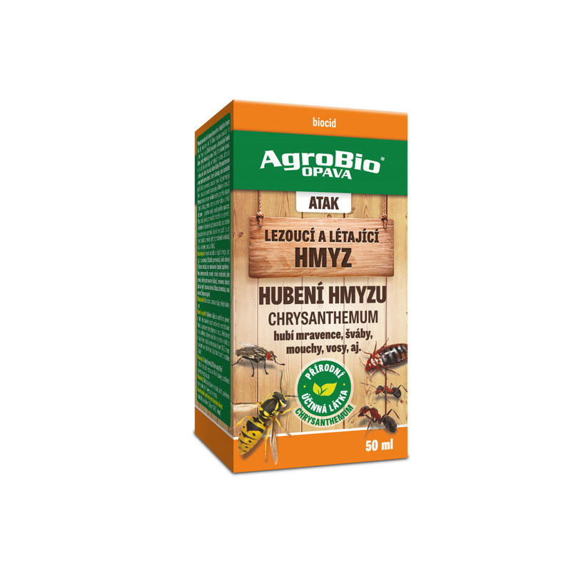 ATAK - Hubení hmyzu Chrysanthemum - 50 ml