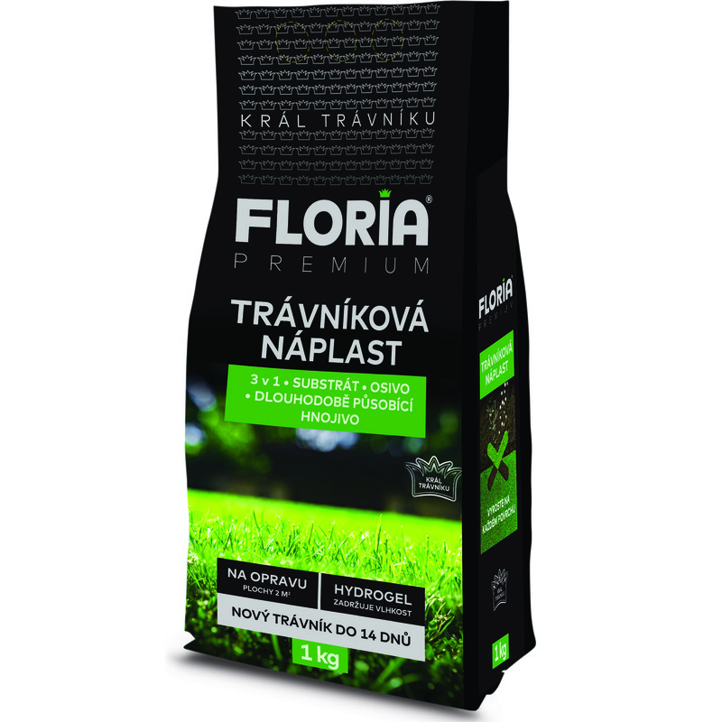 Trávníková náplast 3 v1   1 kg