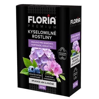 Hnojivo pro kyselomilné rostliny 2,5kg FLORIA