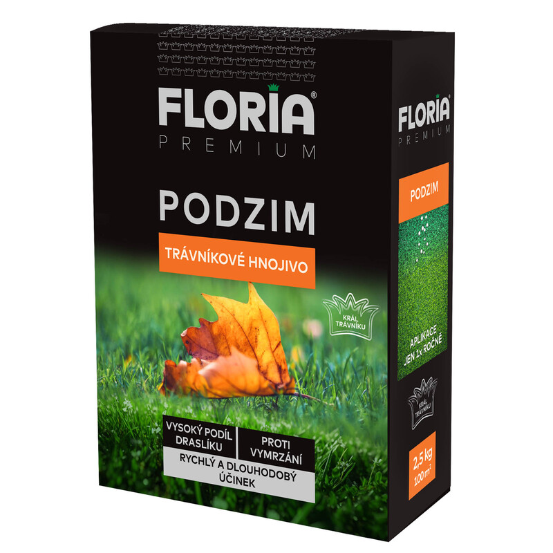 Trávníkové hnojivo FLORIA Podzim  2,5kg