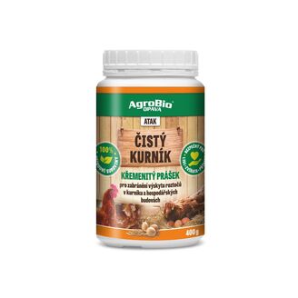 ATAK - Čistý kurník KŘEMENITÝ prášek - 400 g