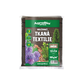 Tkaná AGROBIO textilie 1,6x5m hněda