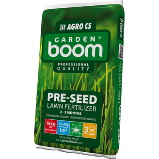 Trávníkové hnojivo GARDEN BOOM - Pre-Seed 15 kg