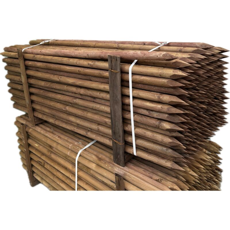 Kůl se špicí 200cm/5cm impregnovaný