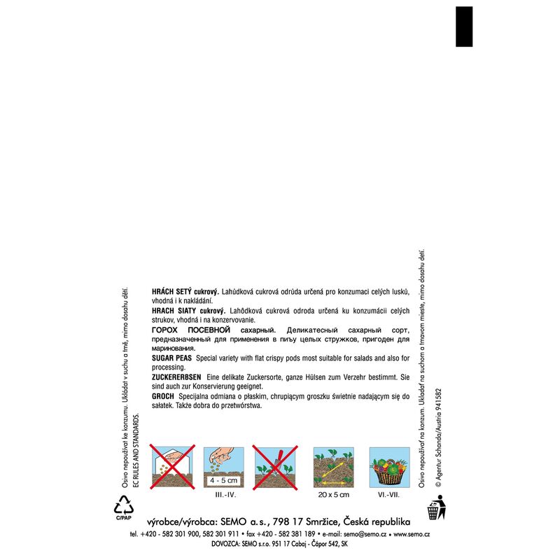 hrách CAROUBY 30 g ***