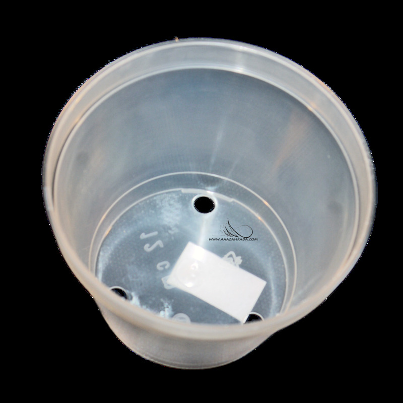 květináč STANDART transparentní 14 cm