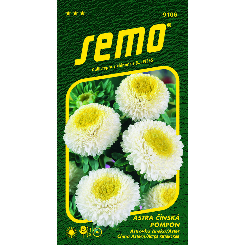 astra POMPON WHITE and YELLOW 0,5g ***