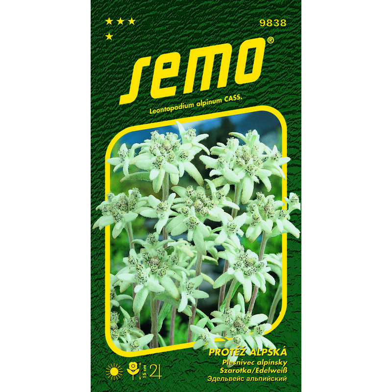 protěž alpská Edelweiss 0,1g *** *