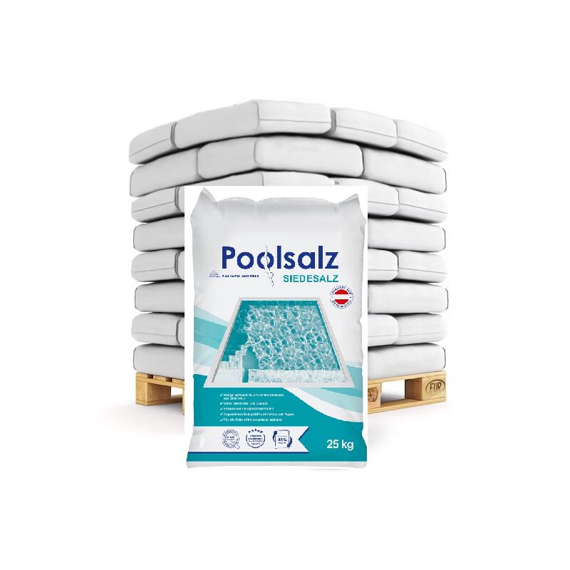 Bazénová sůl POOLSALZ - paleta (40x25kg)