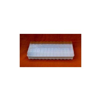 Minipařeniště bez ventilace D+NV - dno+nízké víko bez vent.(47x20x10)