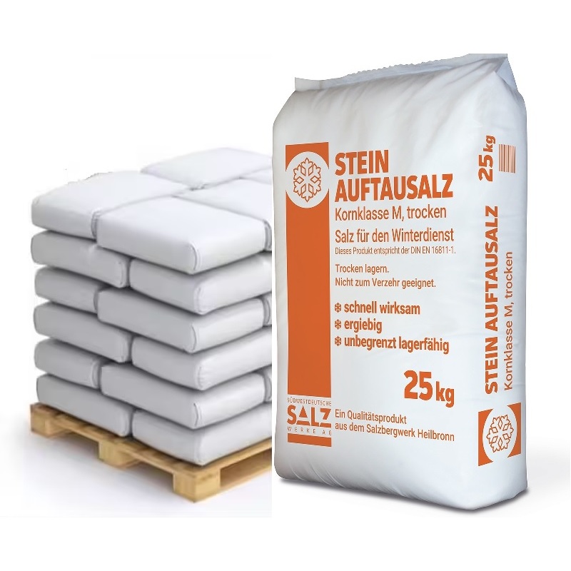 Posypová sůl M - paleta SW (40x25 kg)